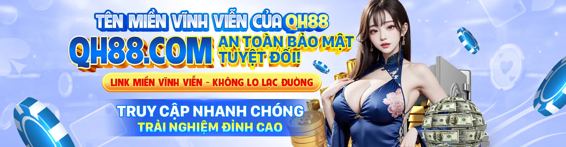 Bàn Baccarat sang trọng tại vip nhat